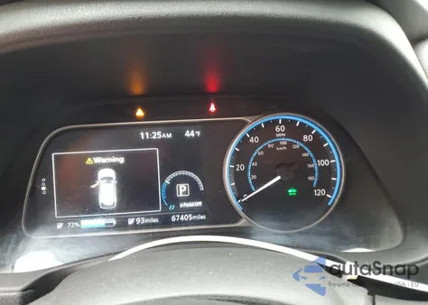 2019 Nissan Leaf S из США, поврежденный, VIN 1N4AZ1CPXKC314657